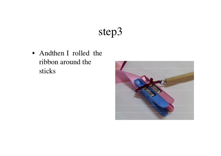 Ribbon sticks