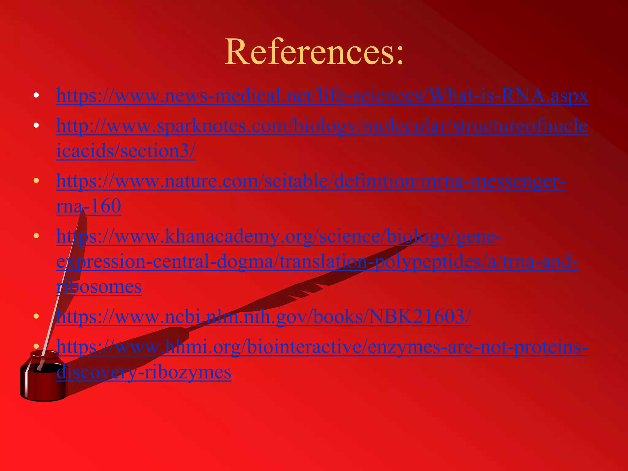 Ribonucleic acid or RNA | PPTX