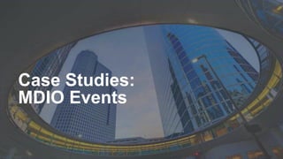 2022 Rotaract Preconvention #Rotaract22
Case Studies:
MDIO Events
 