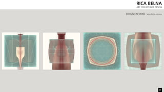 07
minimal art for kitchen / glass, bottles and plates
 