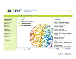 www.recercat.cat
 