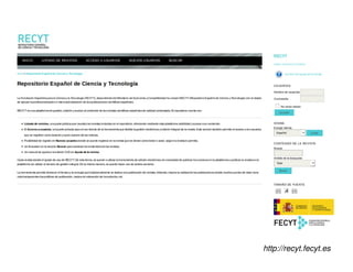 http://recyt.fecyt.es
 