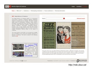 http://mdc.cbuc.cat
 