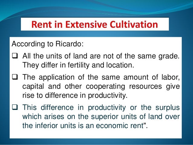 understanding the economics of ricardian