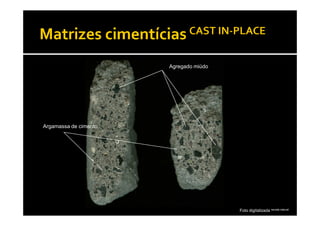 Agregado miúdo




Argamassa de cimento




                                        Foto digitalizada   escala natural
 