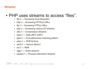 PHP and Application Security - OWASP Road Show 2013