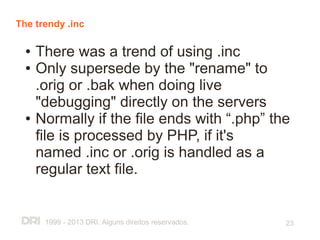 PHP and Application Security - OWASP Road Show 2013