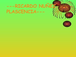 ---RICARDO NUÑEZ  PLASCENCIA--- 
