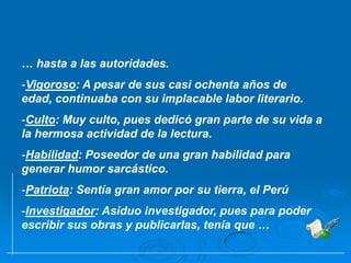 La bohemia de mi tiempoDespués de su muerte se publicaron:Epistolario (1949)