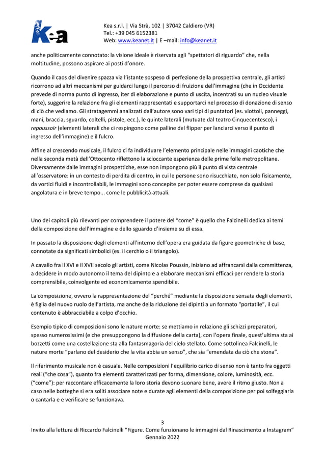 Invito alla lettura di Riccardo Falcinelli Figure. Come funzionano le immagini dal Rinascimento