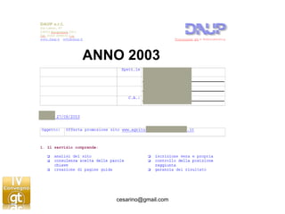 ANNO 2003 
