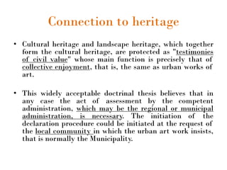 Art in Public Spaces and Cultural Heritage | PDF