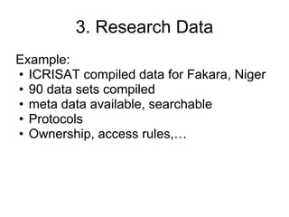 What data, from where? 