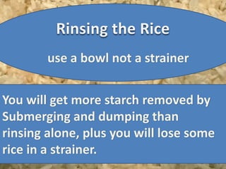 Sweep Method In Rice Rice | PPTX