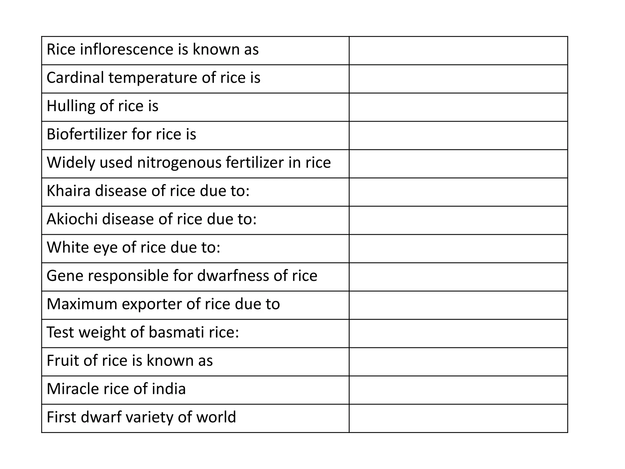Rice -Agriculture GK | PPTX