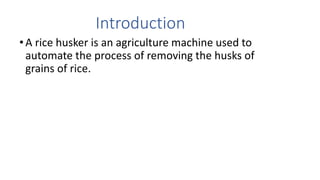 Feasibility study on Rice Husking Mill project. | PPTX