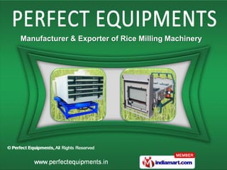 Manufacturer & Exporter of Rice Milling Machinery
 