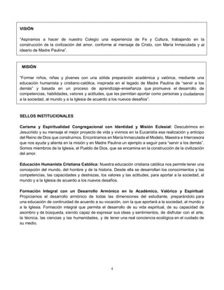 REGLAMENTO INTERNO DE CONVIVENCIA ESCOLAR 2025 | PDF