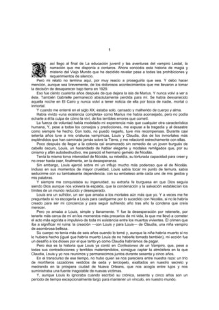 Rice, anne   lestat el vampiro