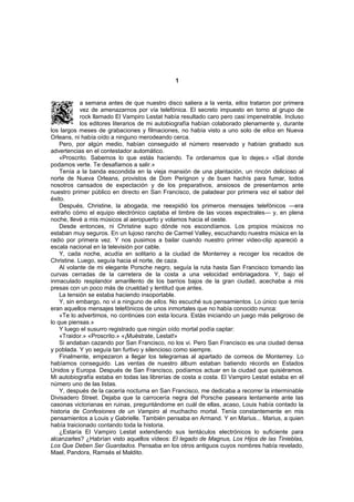 Rice, anne   lestat el vampiro