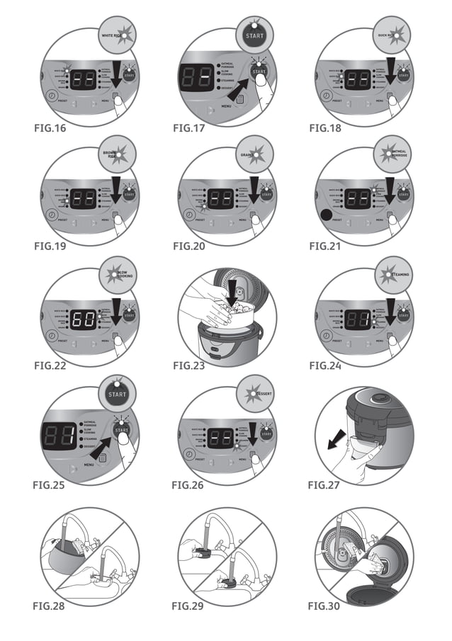 Tefal Rice Cooker 8 in 1 Manual PDF
