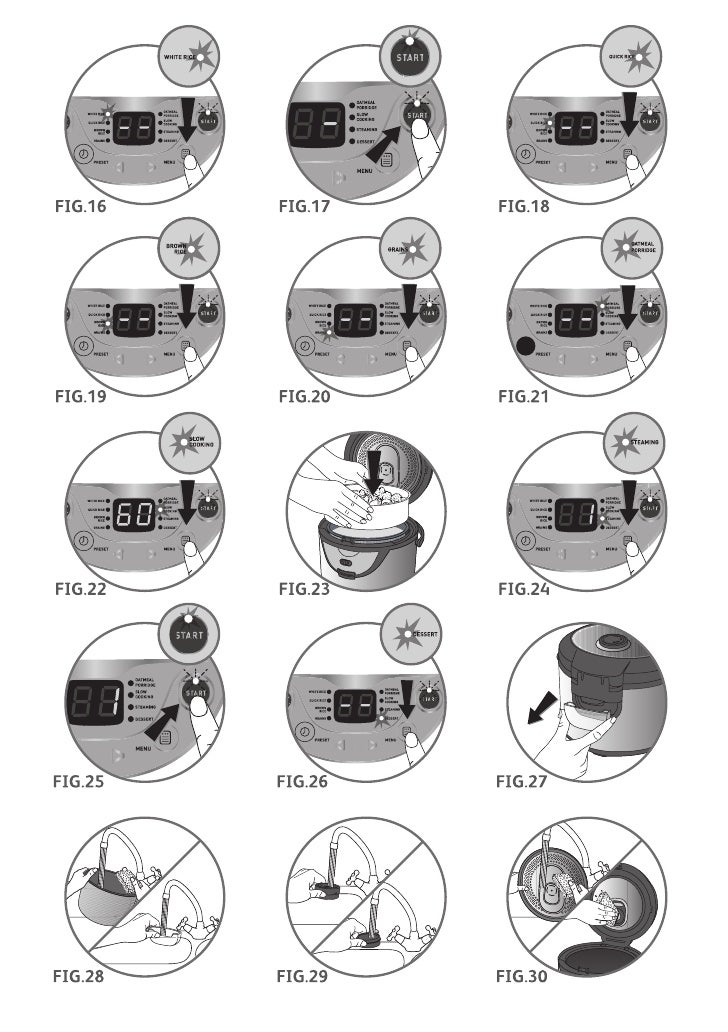 tefal instruction manuals Tefal superglide user manuals fv3530z0.