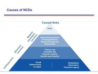 Causes of NCDs
 