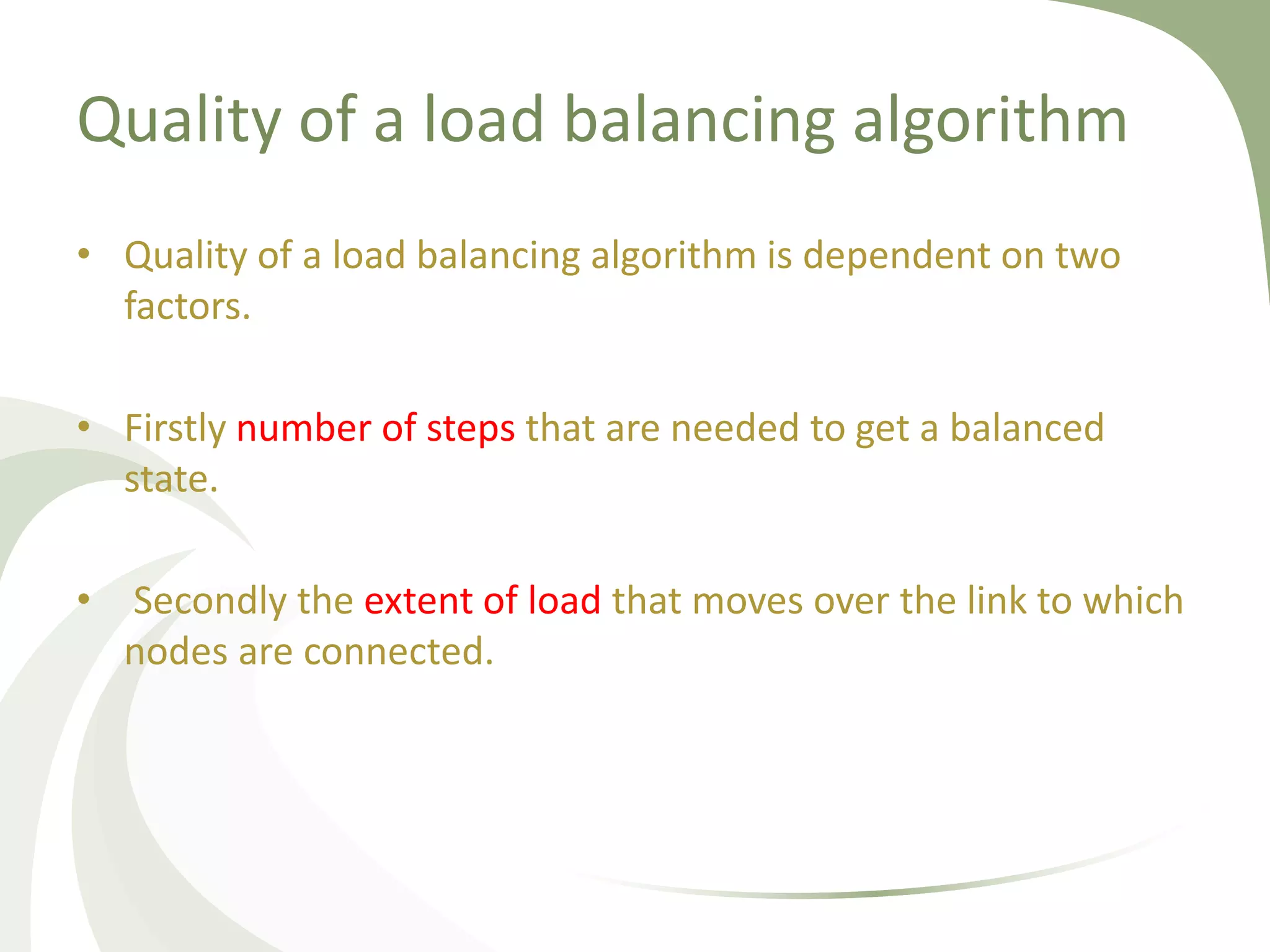 Load Balancing In Distributed Computing | PPTX
