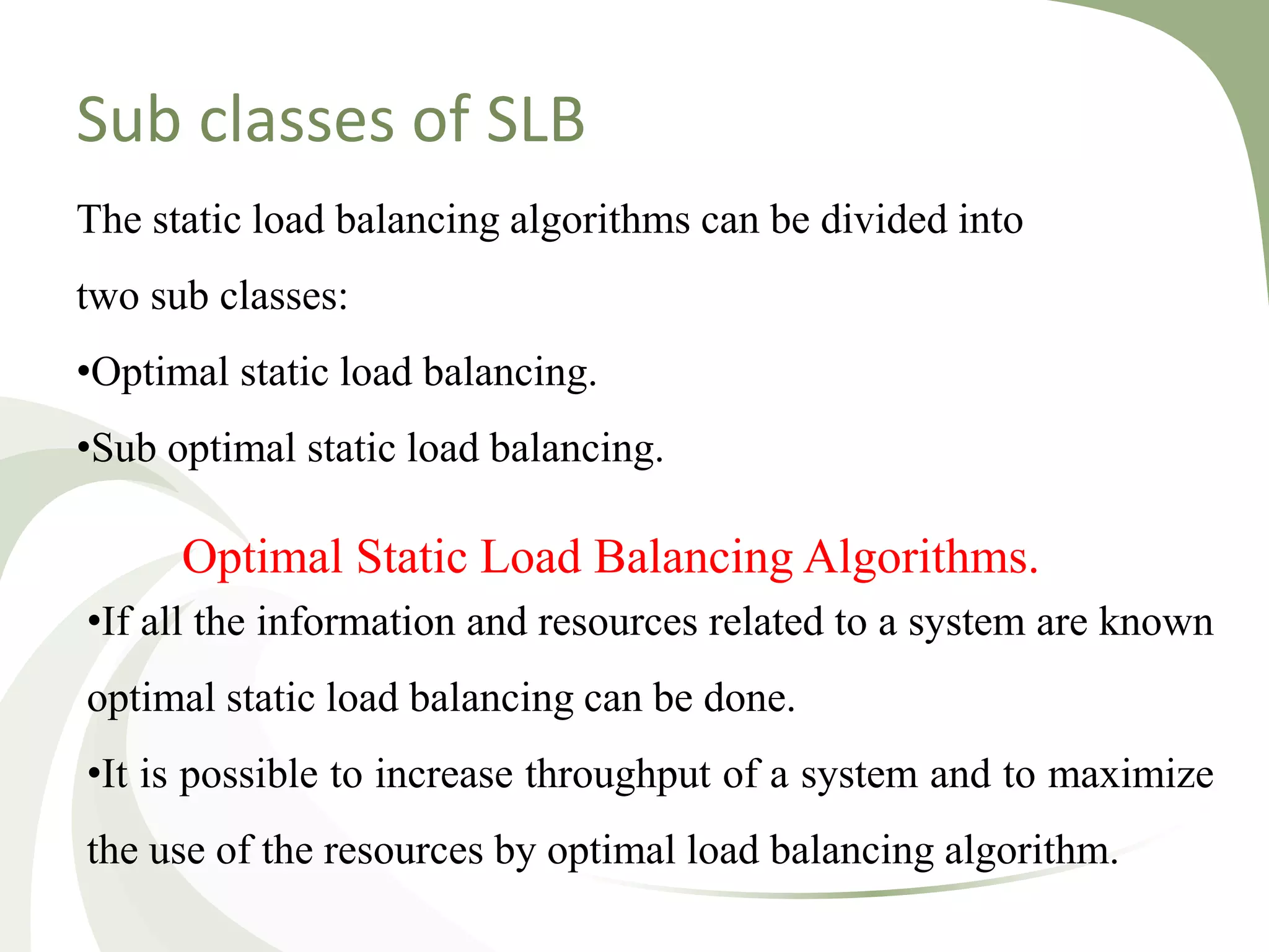 Load Balancing In Distributed Computing | PPTX
