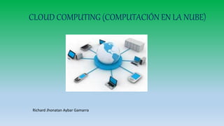 CLOUD COMPUTING (COMPUTACIÓN EN LA NUBE)
Richard Jhonatan Aybar Gamarra
 