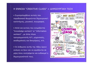 RICHARD FLORIDA : Δύο βιβλία για δημιουργικές πόλεις