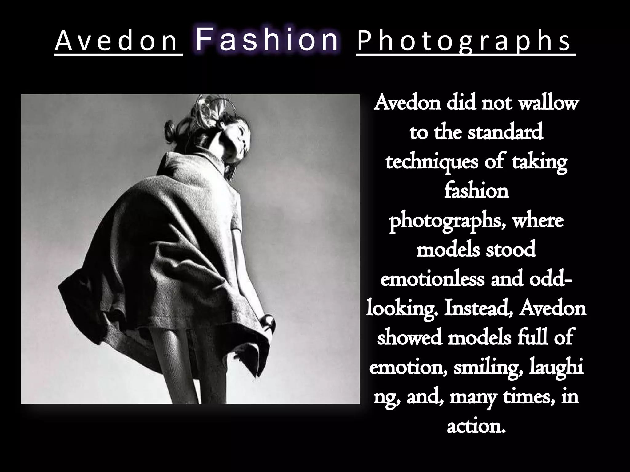 Avedon Fashion Photographs
 