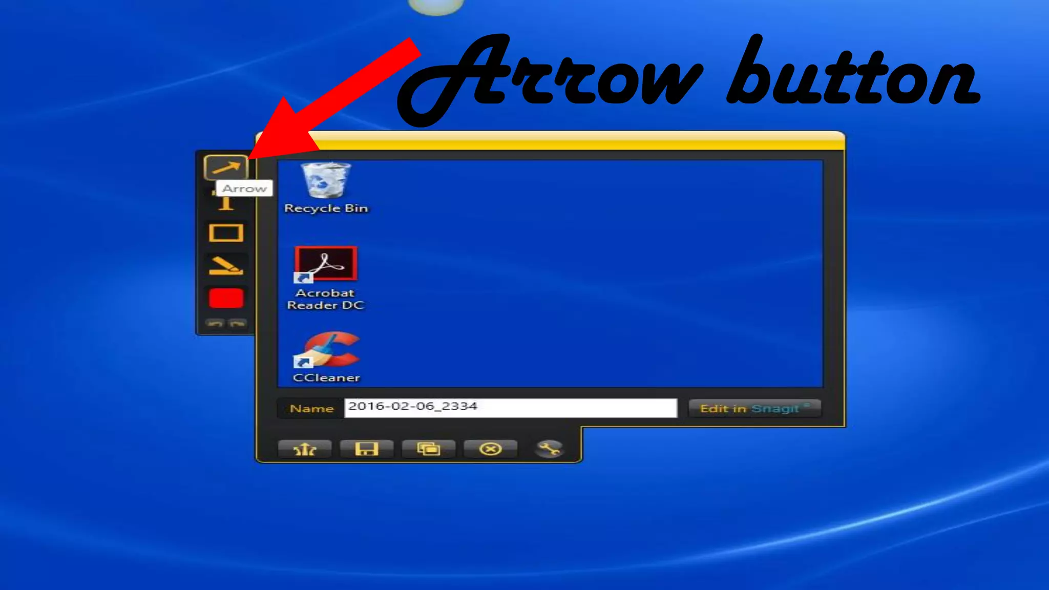Arrow button
 