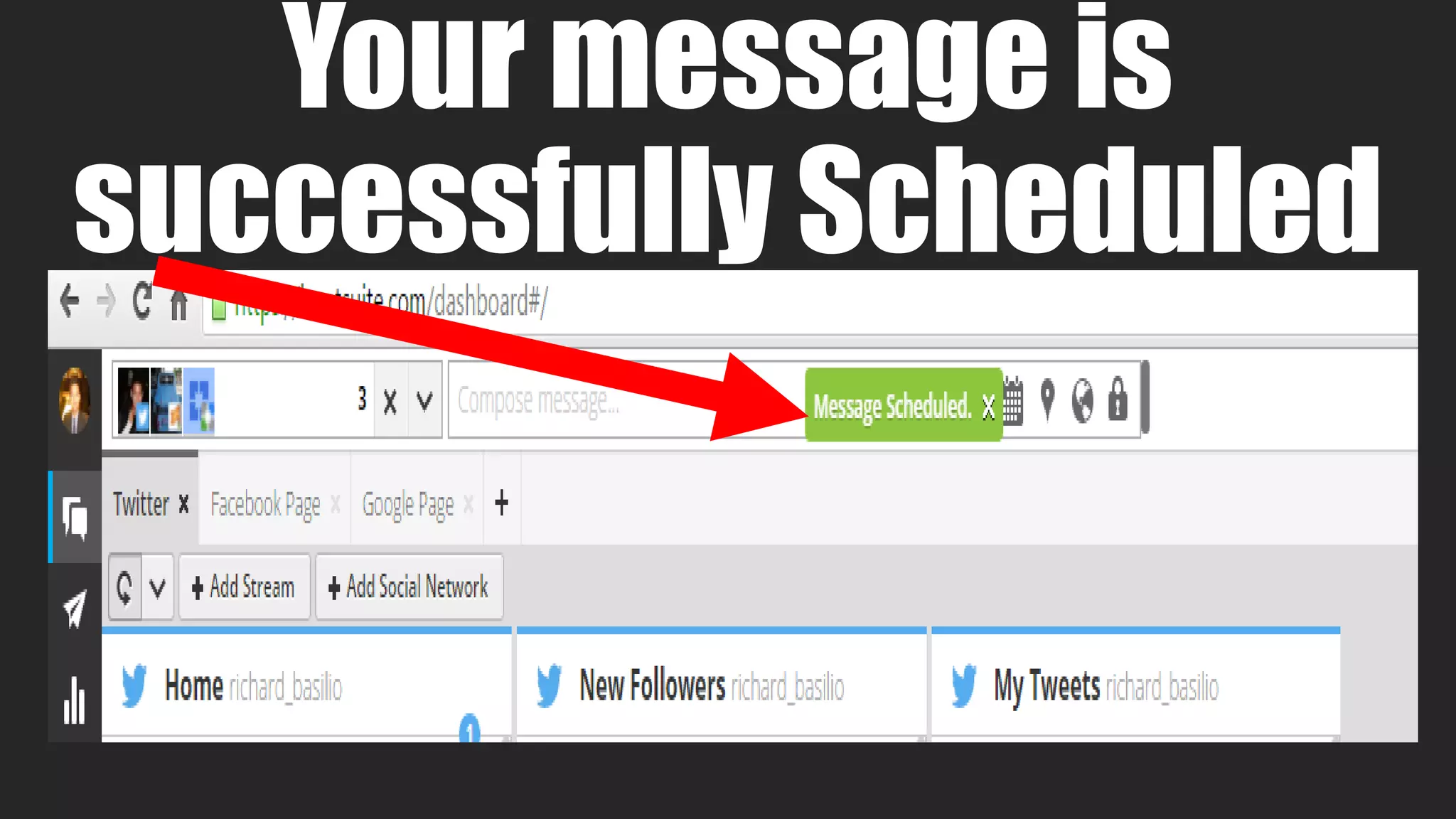 Your message is
successfully Scheduled
 