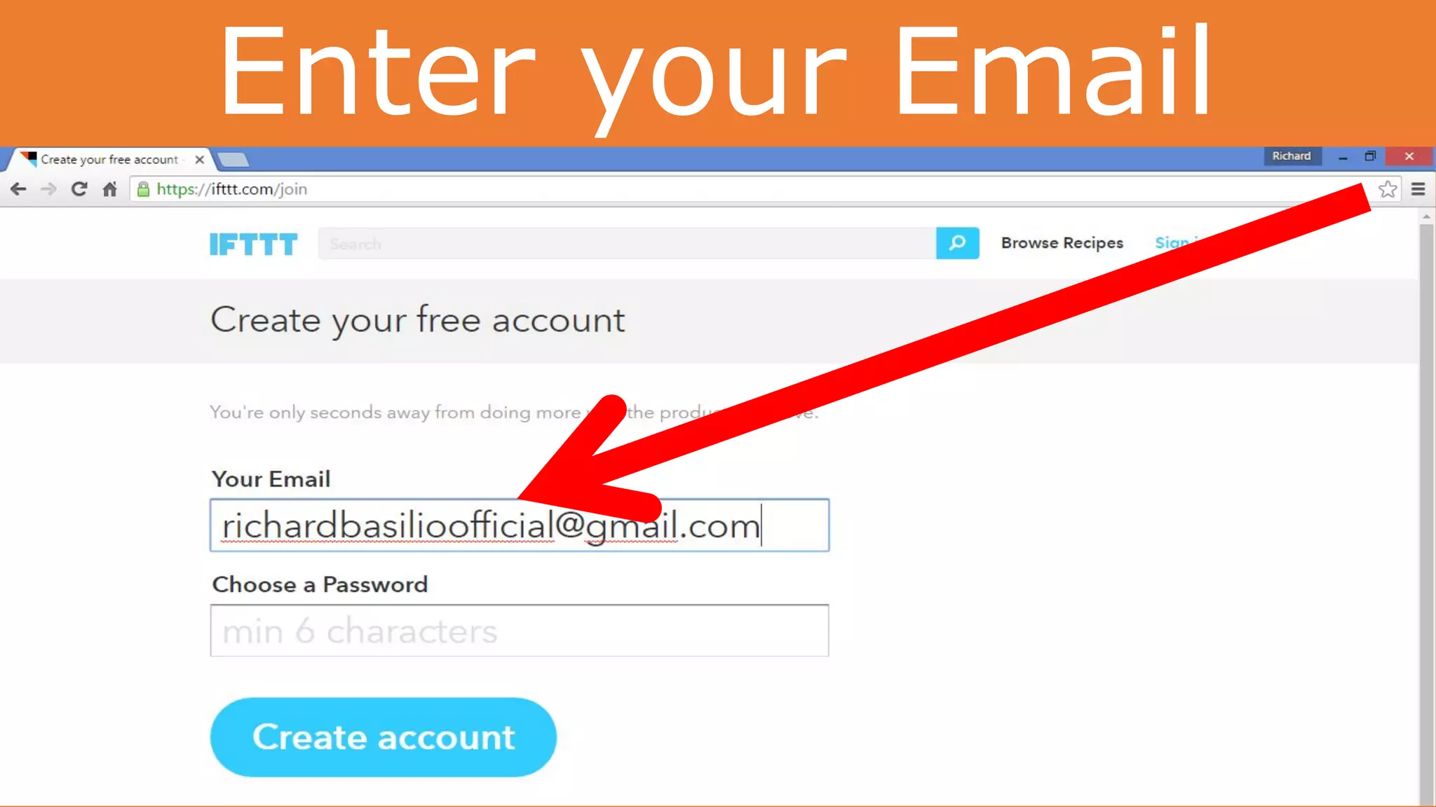 Enter your Email
 