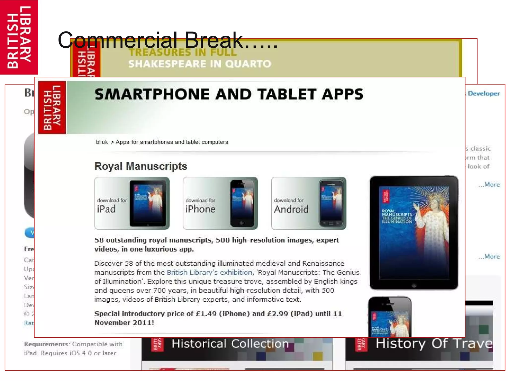 Commercial Break….. 