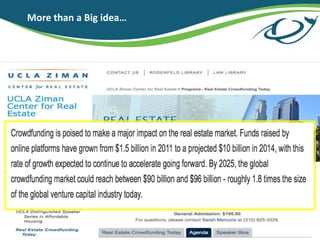 More than a Big idea
 