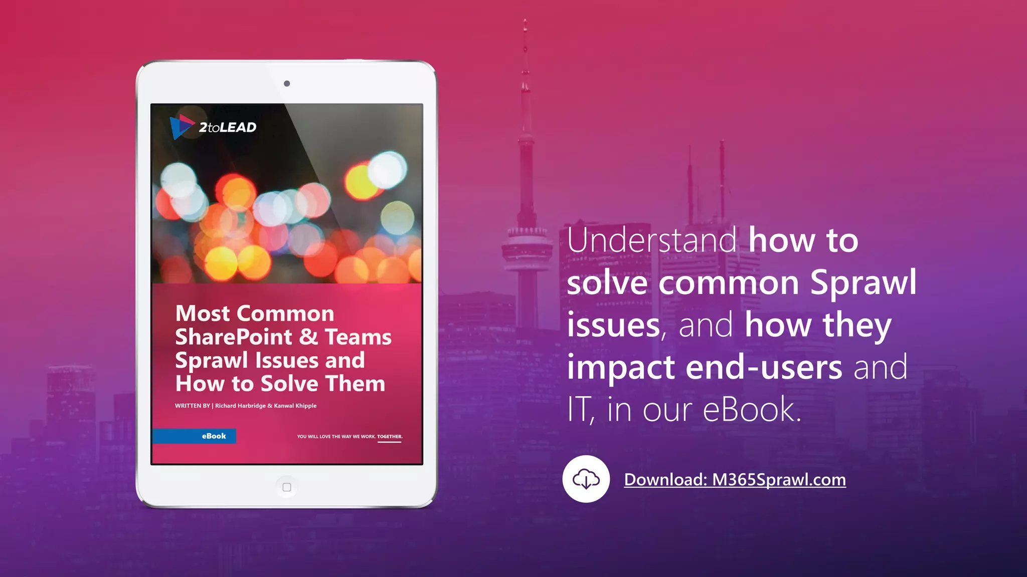 You will love the way we work. Together. ™
M365Sprawl.com
Understand how to
solve common Sprawl
issues, and how they
impact end-users and
IT, in our eBook.
Download: M365Sprawl.com
 