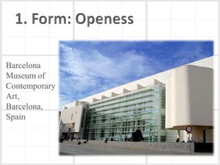 Barcelona
Museum of
Contemporary
Art,
Barcelona,
Spain
 