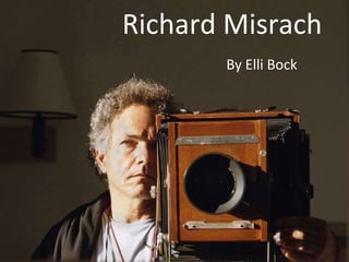 Richard Misrach By Elli Bock 
