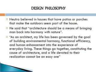 DESIGN PHILOSOPHY
 