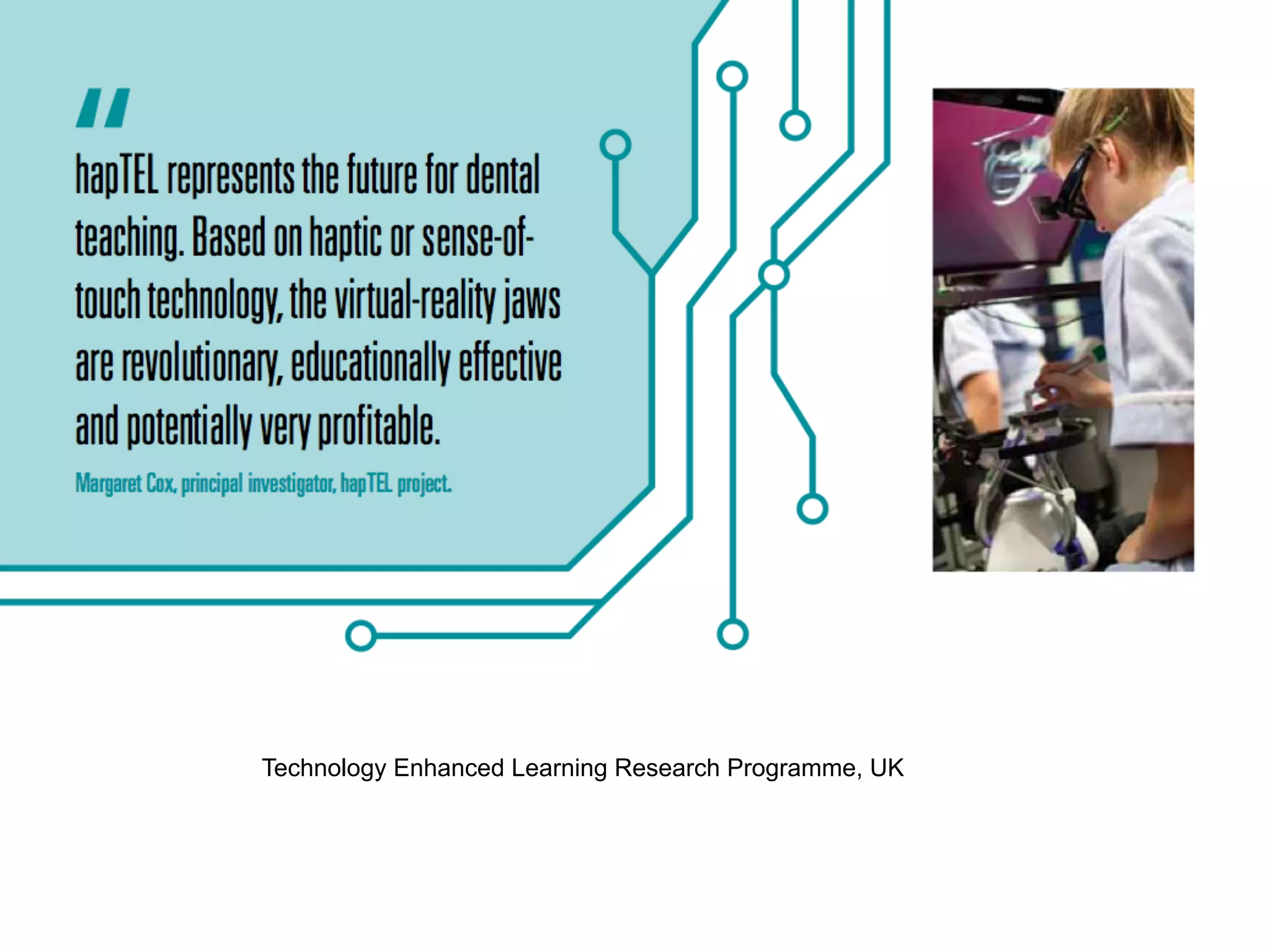 Technology Enhanced Learning Research Programme, UK
 