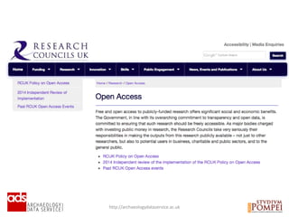 http://archaeologydataservice.ac.uk
 