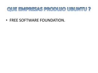 • FREE SOFTWARE FOUNDATION.
 