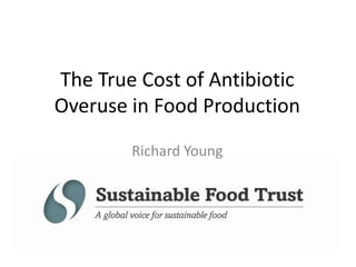 The True Cost of Antibiotic
Overuse in Food Production
Richard Young

 