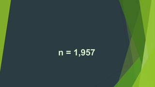 n = 1,957 
 