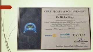 Recommendations Certificates & Awards  