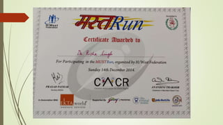 Recommendations Certificates & Awards  
