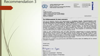 Recommendation 3
 