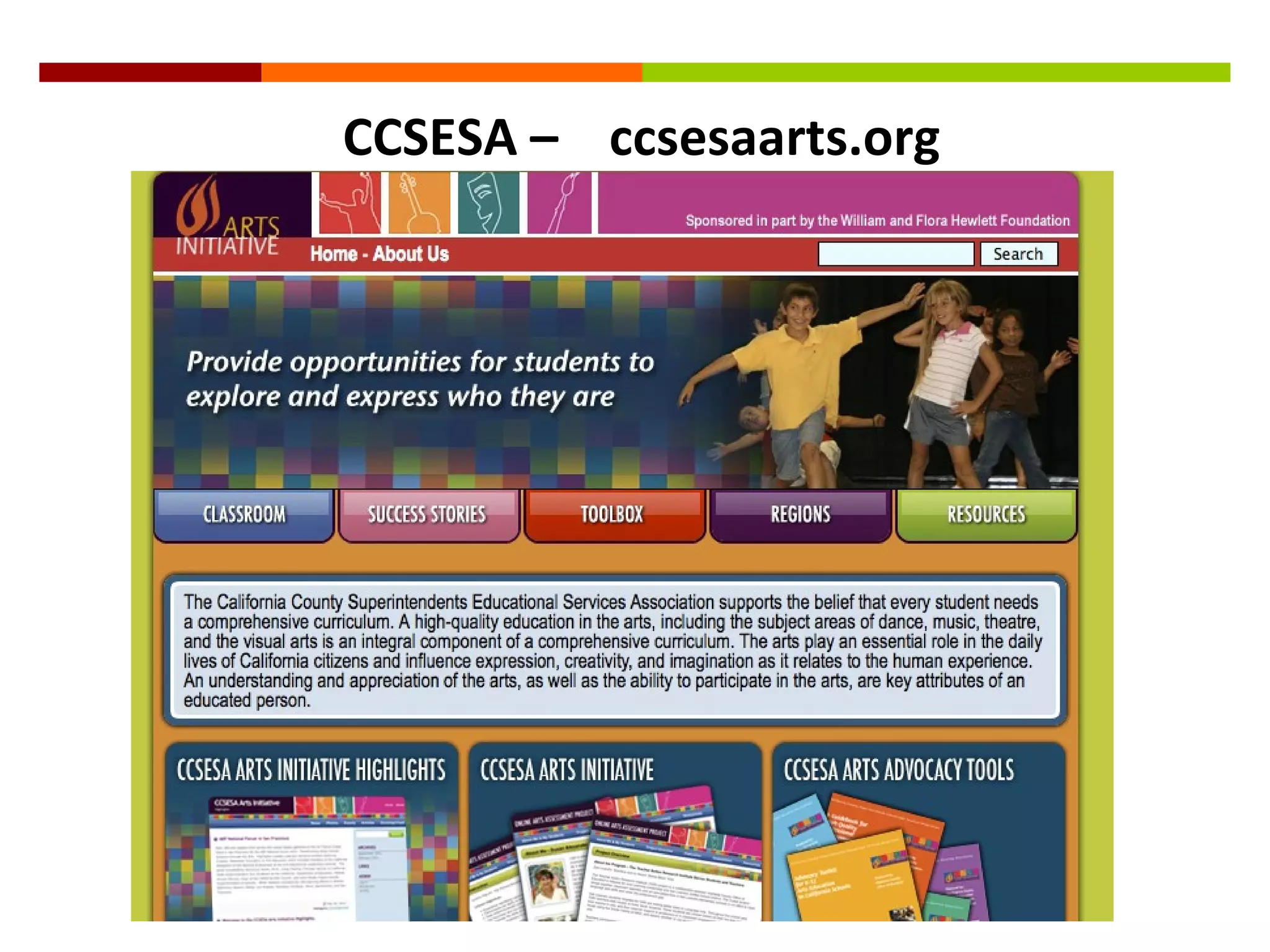 CCSESA – ccsesaarts.org
 